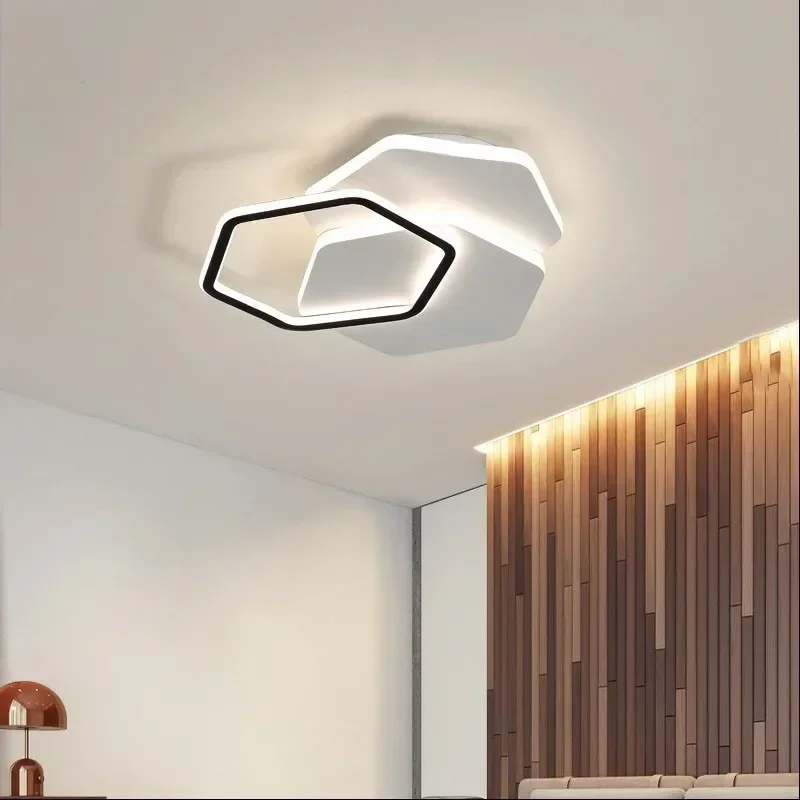 moderna luz de teto led para sala estar jantar quarto corredor estudo cozinha lampada lustre decoracao casa luminaria interior lustre 01