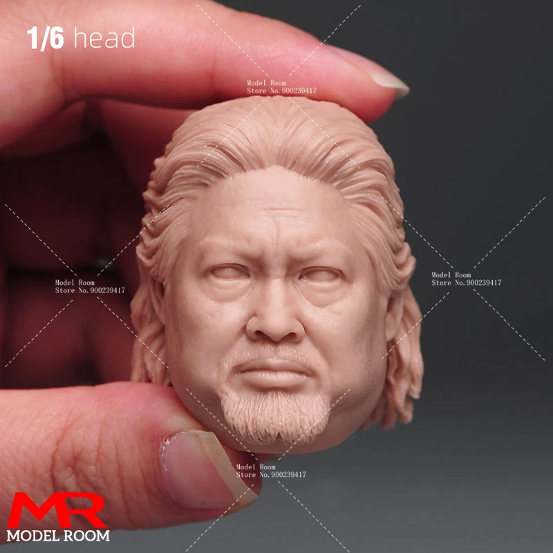 Unpainted 1/6 Male Female Head Sculpt Henry Cavill Mark Wahlberg Hugh Jackman Head Model Fit 12\'\' Soldier Action Figure Body