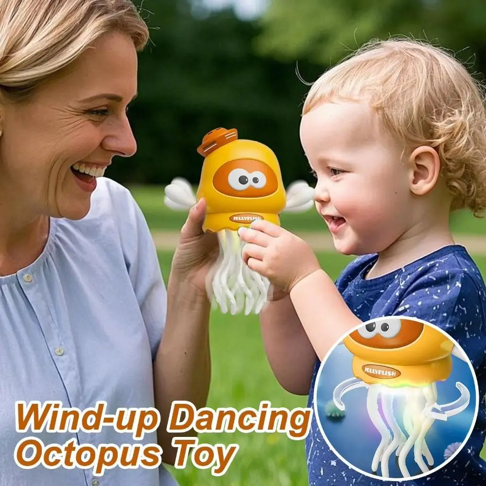 

Plastic Electric Dancing Octopus Toy Interactive Swinging Crawling Interactive Octopus Toy Craft Decor Simulation