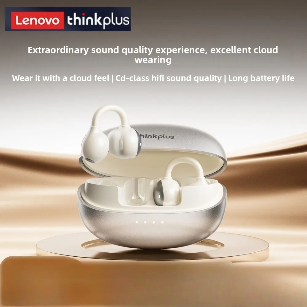 New Original Lenovo LK6 OWS Wireless Headphones Ear Clip 5.4