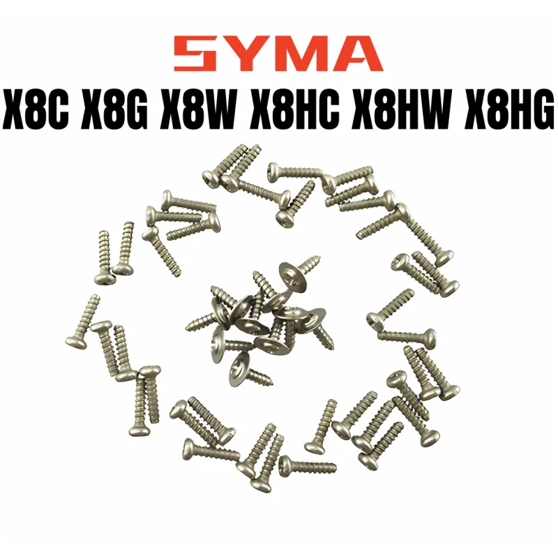 

Syma Screws Bolts For Syma X8G X8W X8HC X8HW X8HG Accessories Protective Cover Body Spare Parts Drone Quadcopter Helicopter