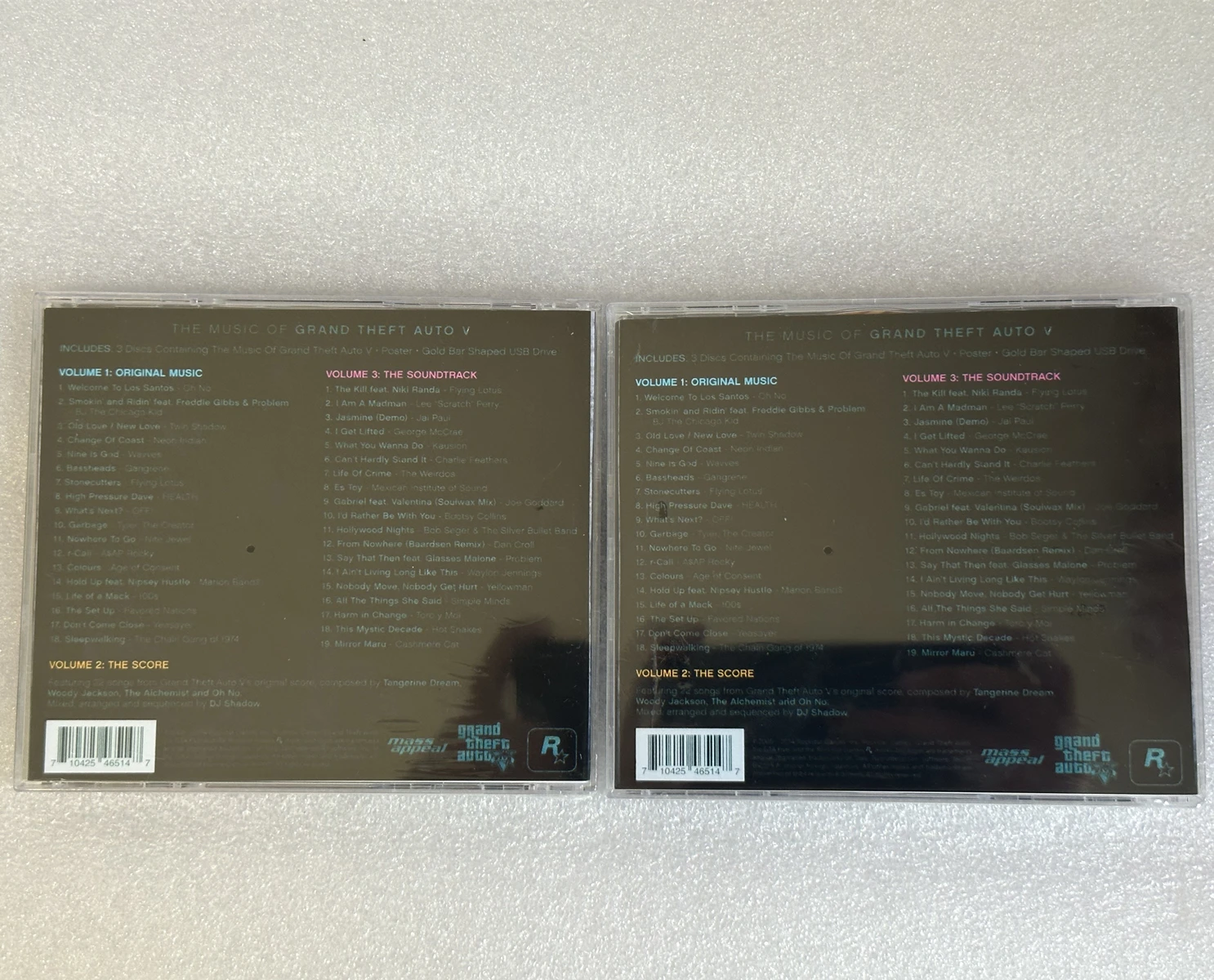 لعبة السرقة الكبرى السيارات الخامس اليوسفي حلم الموسيقى CD أفضل مجموعة الألبوم 3 قطعة سجل الموسيقى تأثيري وكمان سيارة صندوق الموسيقى هدية #2