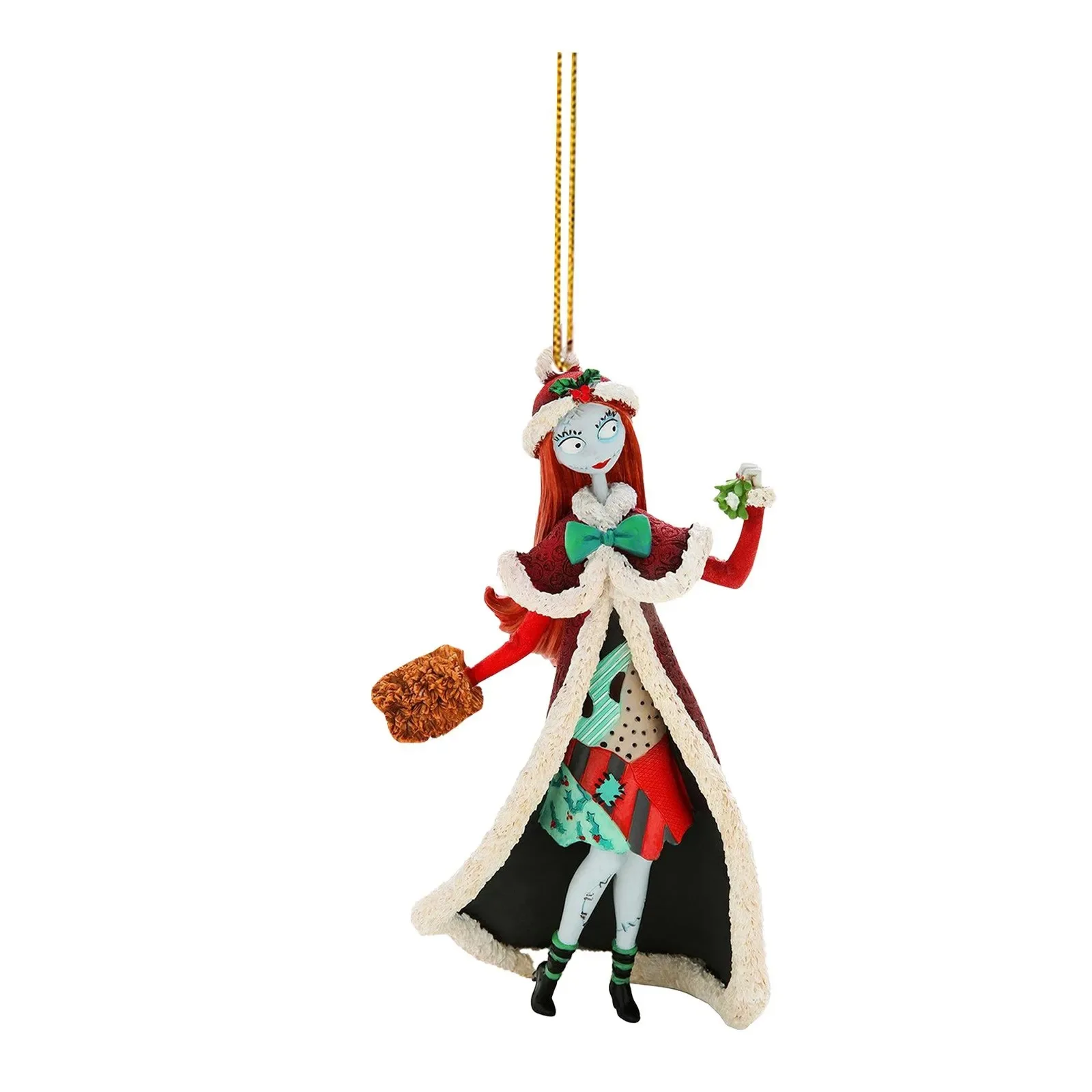 New Disney Nightmare Before Christmas Cute Anime Figure Model Pendant Cartoon Jack Sally Tree Ornaments Halloween Trinket Gift