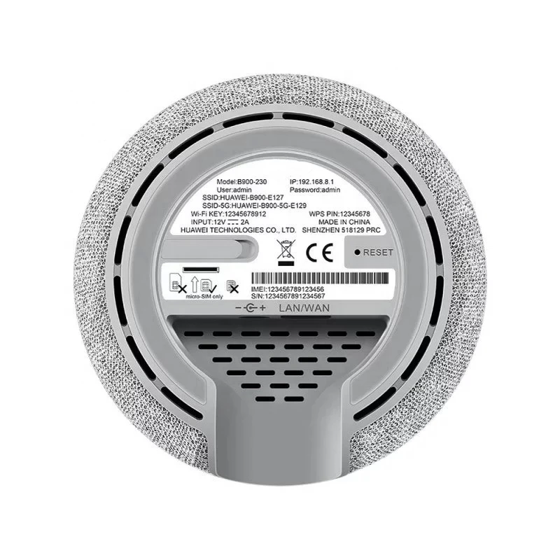 مفتوح B900 B900-230 4G LTE Cat 6 300Mbps CPE راوتر راوتر لاسلكي AI Cube مع مكبر صوت ذكي