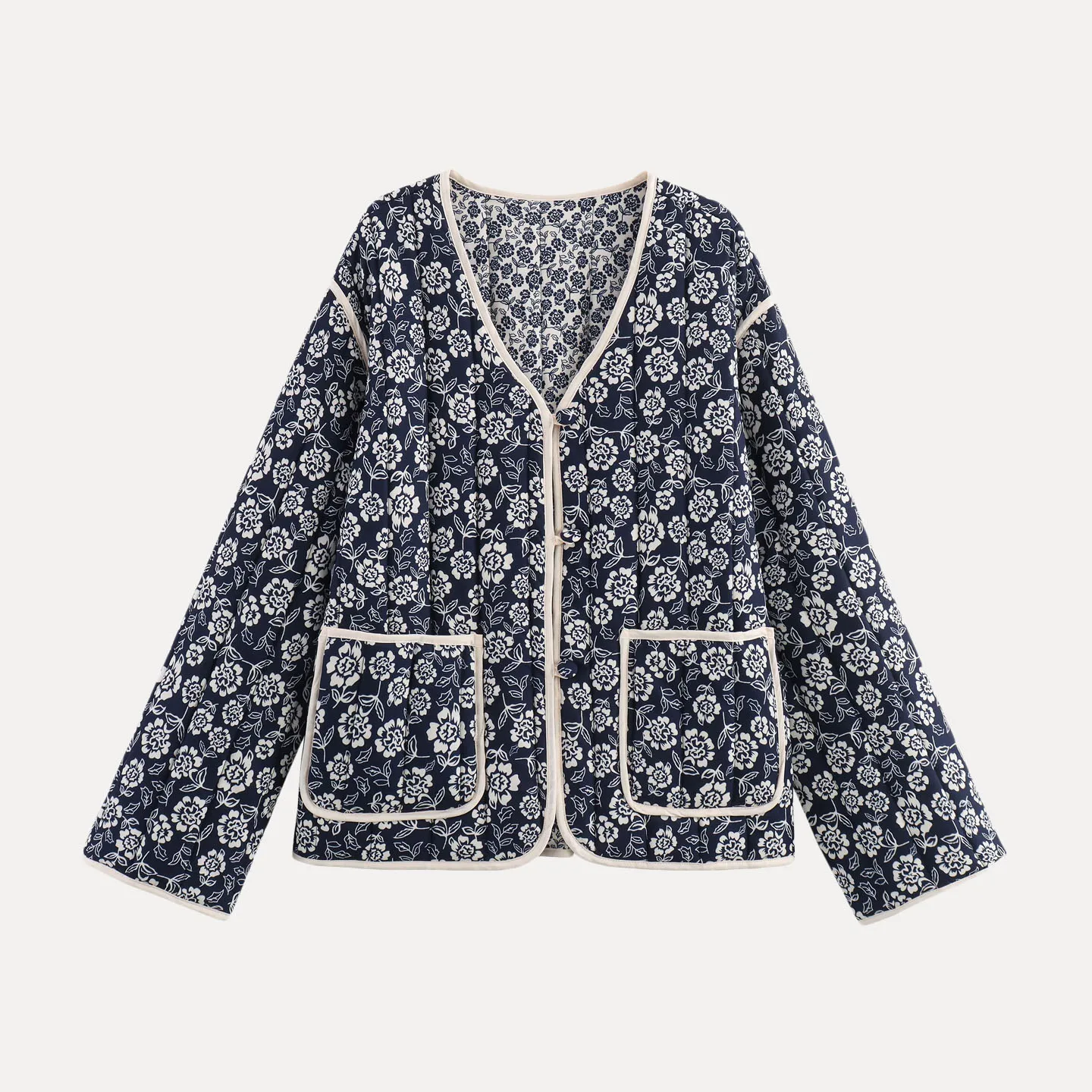 Damskie długie spodnie sportowe z dwustronnym nadrukiem, płaszcz z paskiem, jesień 2025, nowy, elegancki, kwiatowy wzór, dopasowany krój, kurtka.