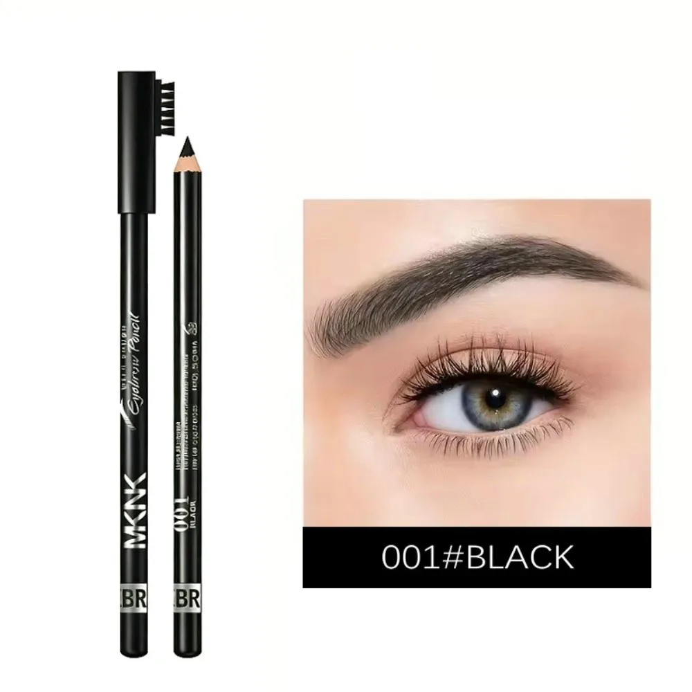 Professional Double-Ended Eyebrow Pencil Waterproof Long Lasting Makeup Pen Sweat Proof 4 Colors Eyebrow Tool Cosmetics Use