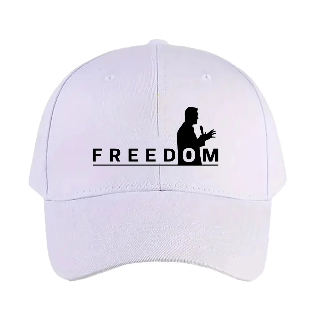 FREEDOM CHARLIE KIRK Cap summer woman Man Adult Hat Fashion Casual Adjustable Printed Baseball Caps Trucker Cap