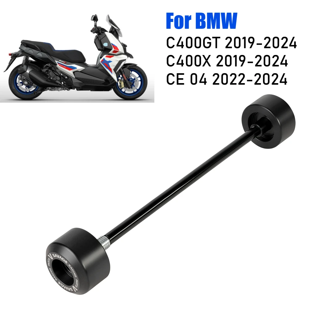 

For BMW C400GT C400X CE04 C 400 GT X 2019-2024 Motorcycle Front Fork Axle Slider Wheel Swingarm Crash Protector Accessories