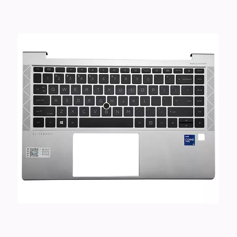 Replacement US Keyboard palmrest Cover for HP ELITEBOOK 840 G7 745 G8 M36312-001