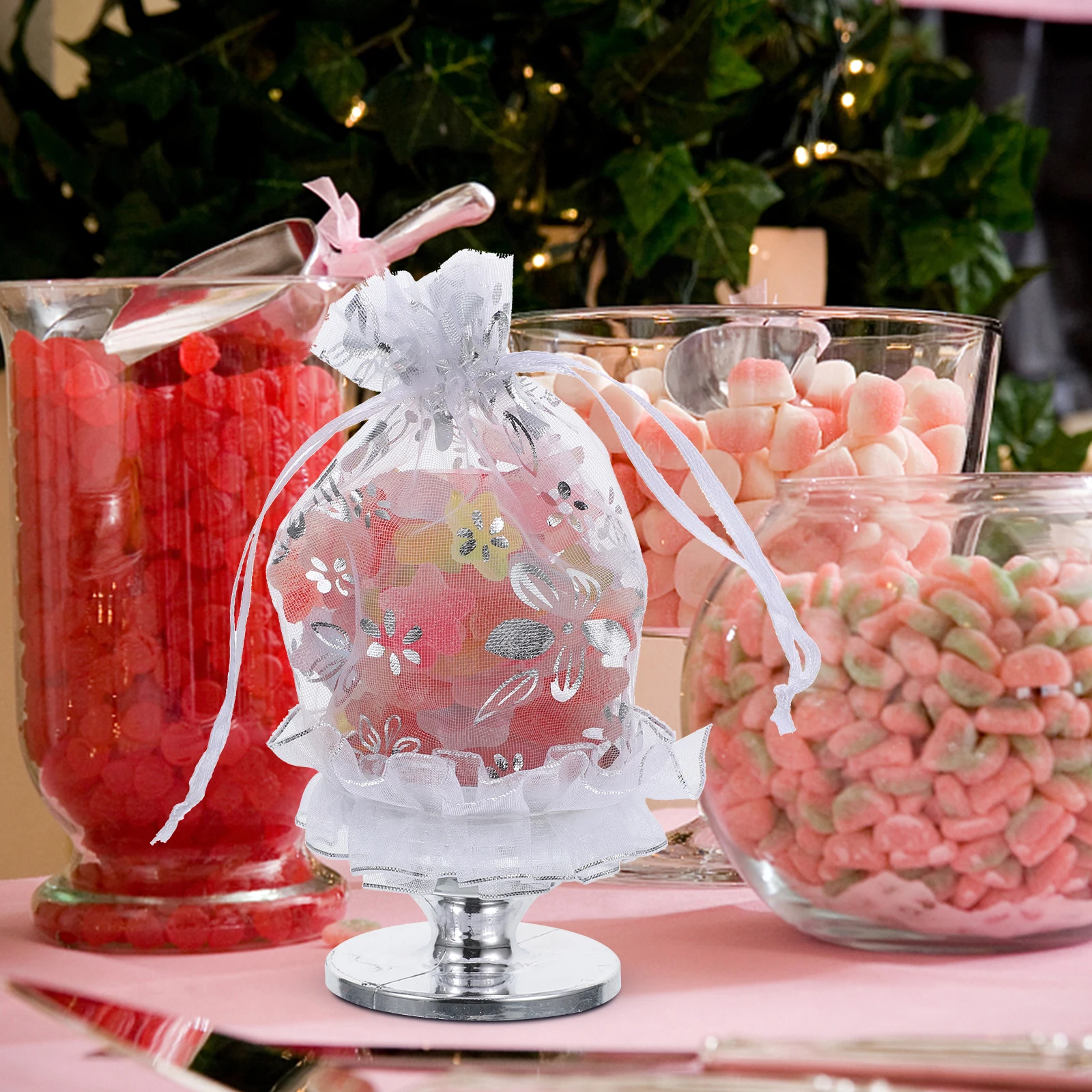 

6pcs Flower Basket Candy Small Treat Gift Packaging Storage Party Favor Container Boxes for Wedding Birthday Christmas Snack