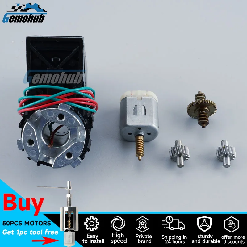 Gemohub Auto Rearview Mirror Folding Motor gear 35T module new For Nissan Qashqai J10 Toyota Venza Mitsubishi Mirage Lancer EVO