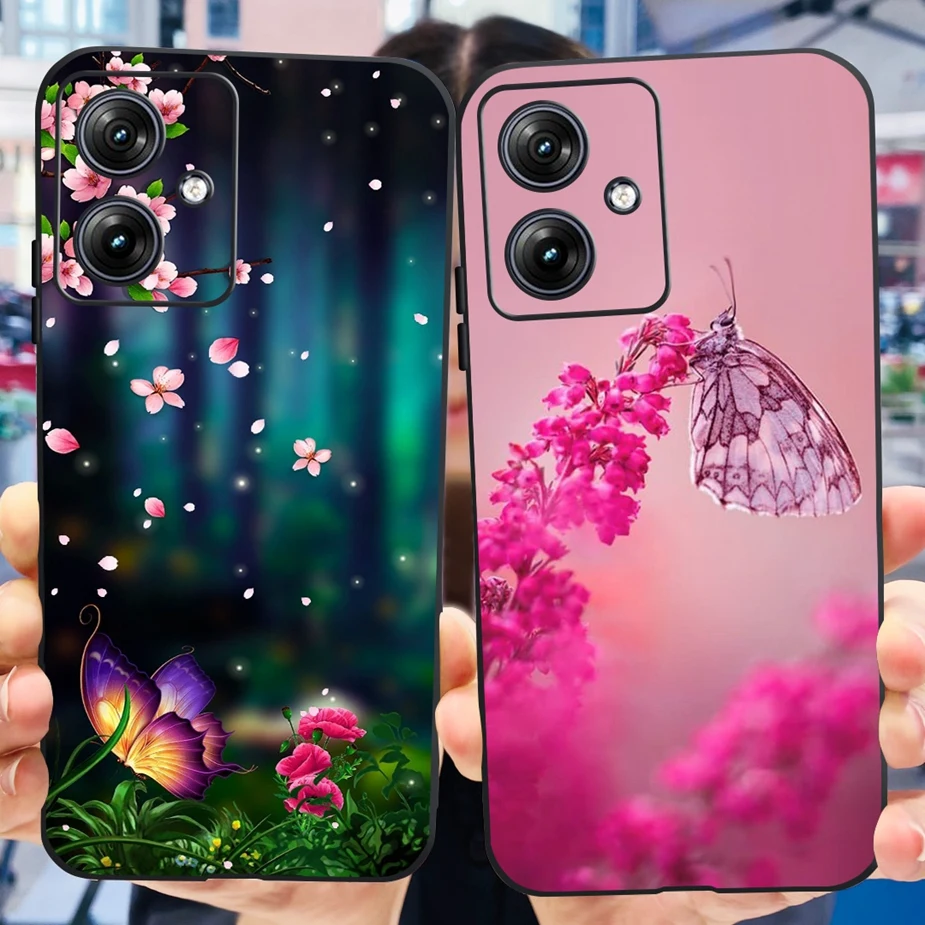 For Motorola Moto G54 Case XT-2343-1 Stylish Popular Painted Shell Soft Silicone Phone Case For Moto G54 G 54 MotoG54 Back Cover
