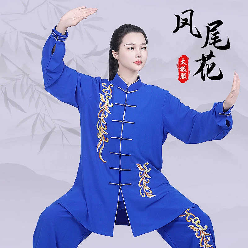 Women's Unisex Premium Tai Chi Suit 2024 New Arrival Baduanjin Martial Arts Training & Performance Wear Spring/Autumn for Adults