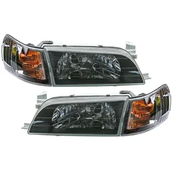 Pair Left&Right Headlight Assembly No Bulb For Toyota Corolla AE100 E100 AE101 1992 1993 1994 1995 Head Light Front corner light