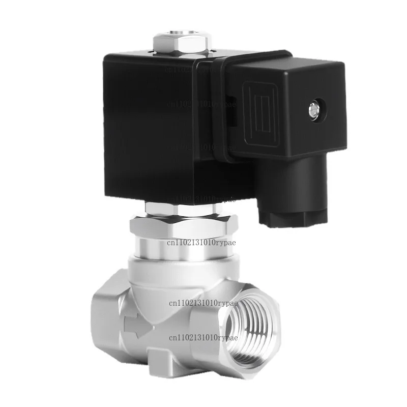 Outdoor Waterproof Stainless Steel High-Pressure Solenoid Valve, AC220V/24V, 10mm Bore, High Temperature Resistant