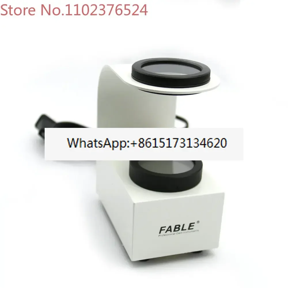 

Built in LED Light Source Gemstone Polariscope LED Desktop Polariscope Jewelry Tool Gem Polariscope