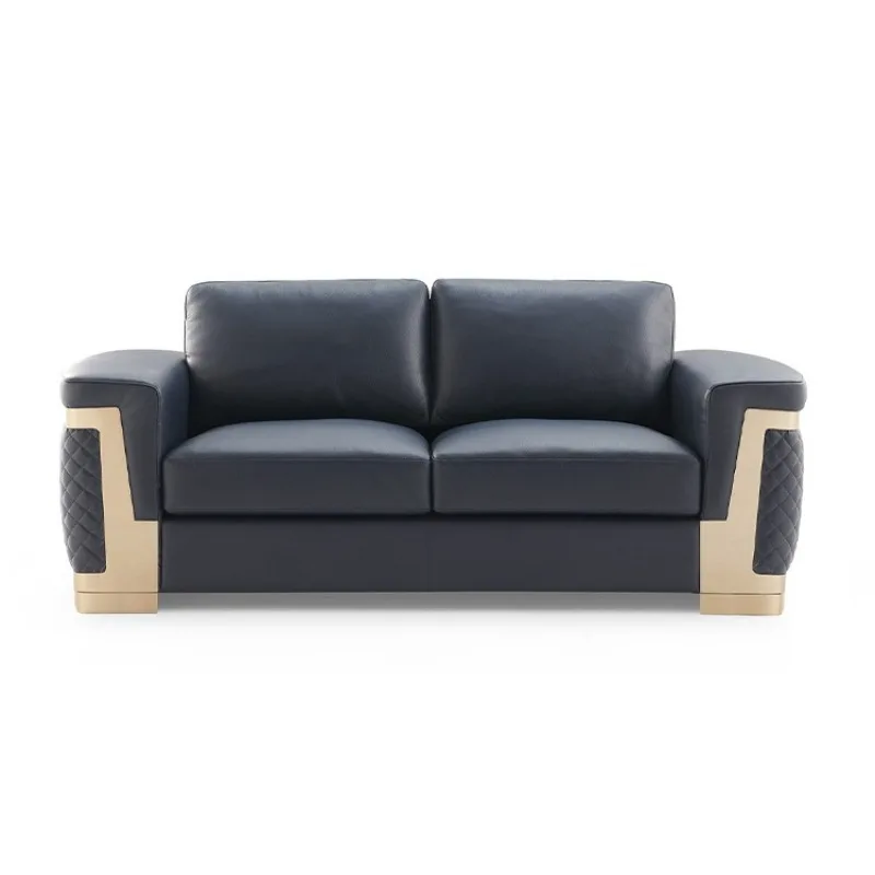 Single sofa chair, modern simple leather art sofa in the living room, Nordic tiger leisure chair