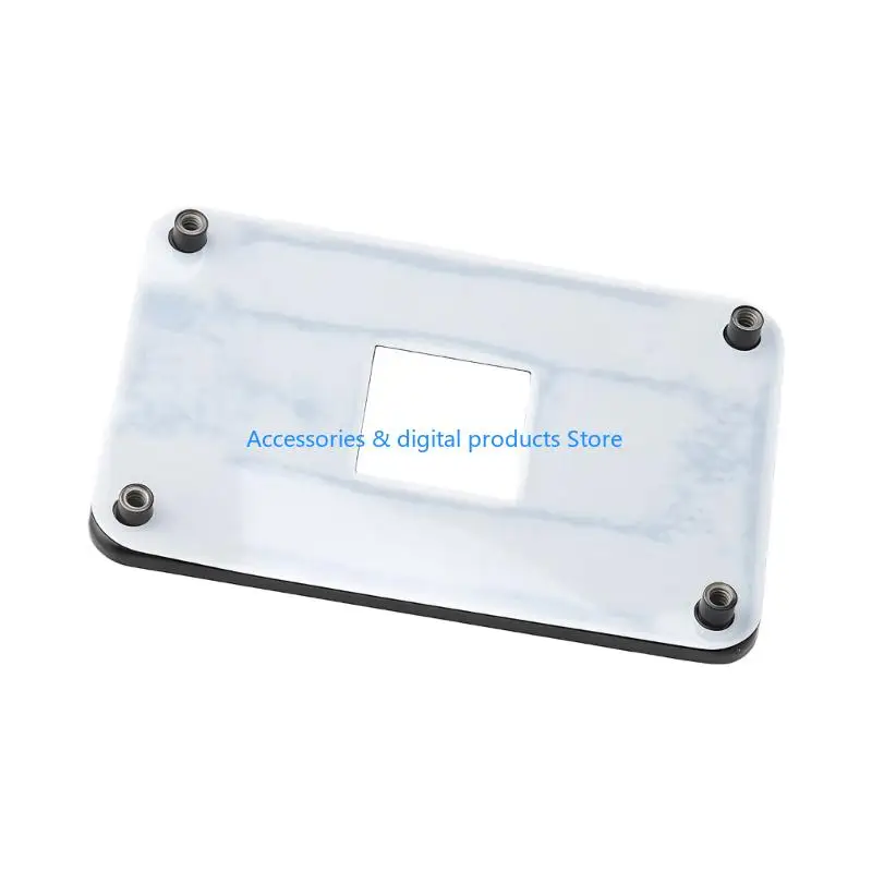 77JD Motherboards CPU Coolers Mounting Brackets Metal Back Plate for AM4 Socket