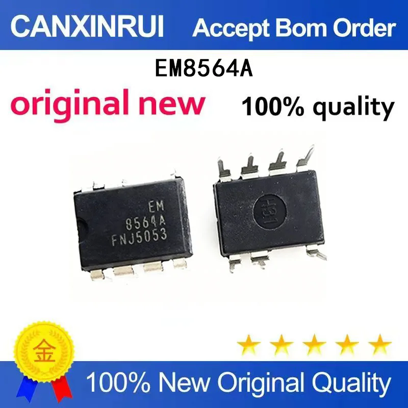 

(5-100 Pieces) Brand new original EM8564A 8564A direct insertion DIP7 spot chip IC
