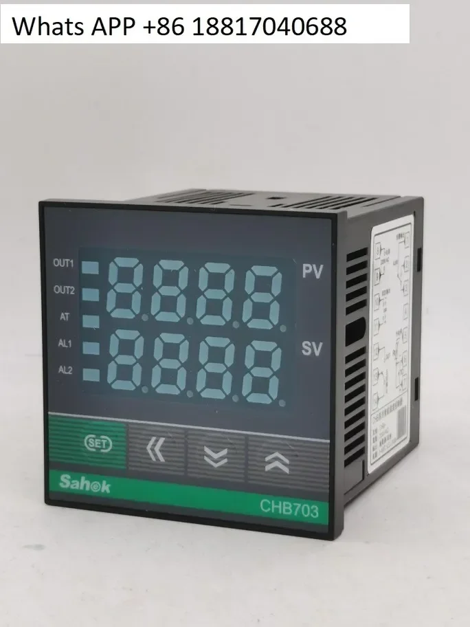 Sahok Shanhe Thermostat CHB-703 Relay and SSR Two Output Intelligent PID Thermostat