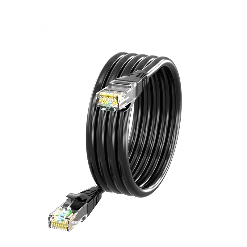 Ethernet Cable Cat 6 10Gbps Network Cable For Laptop Router UTP Cat6 PS5 PS4 TV Box 1000mbps RJ 45 Cat 6 Internet Cable 15M 10M