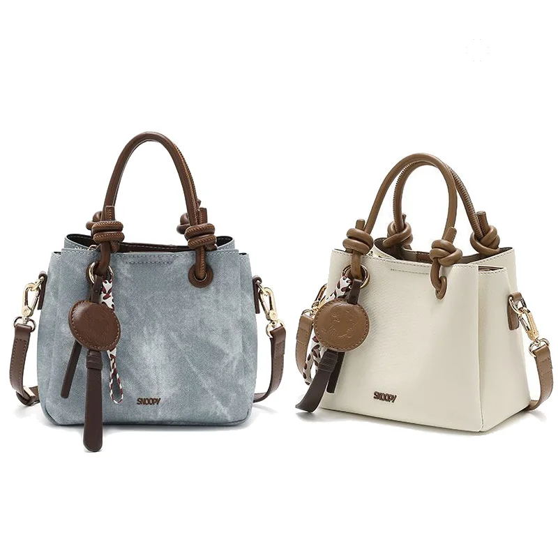 

Kawaii Snoopy Women Leather Handbags Female Cartoon Crossbody Bags Ladies Large Capacity Versatile Tote Bag Birthday Gifts