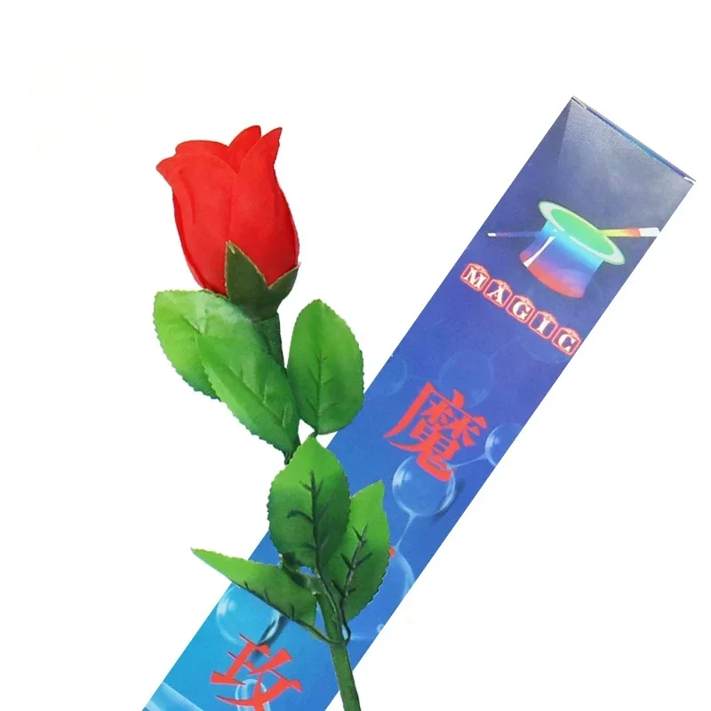 Rose Regeneration Flower Reappearing Magic Tricks Best Stage Appear Vanish Magia Illusions Gimmick Props Comedy Magician Funny