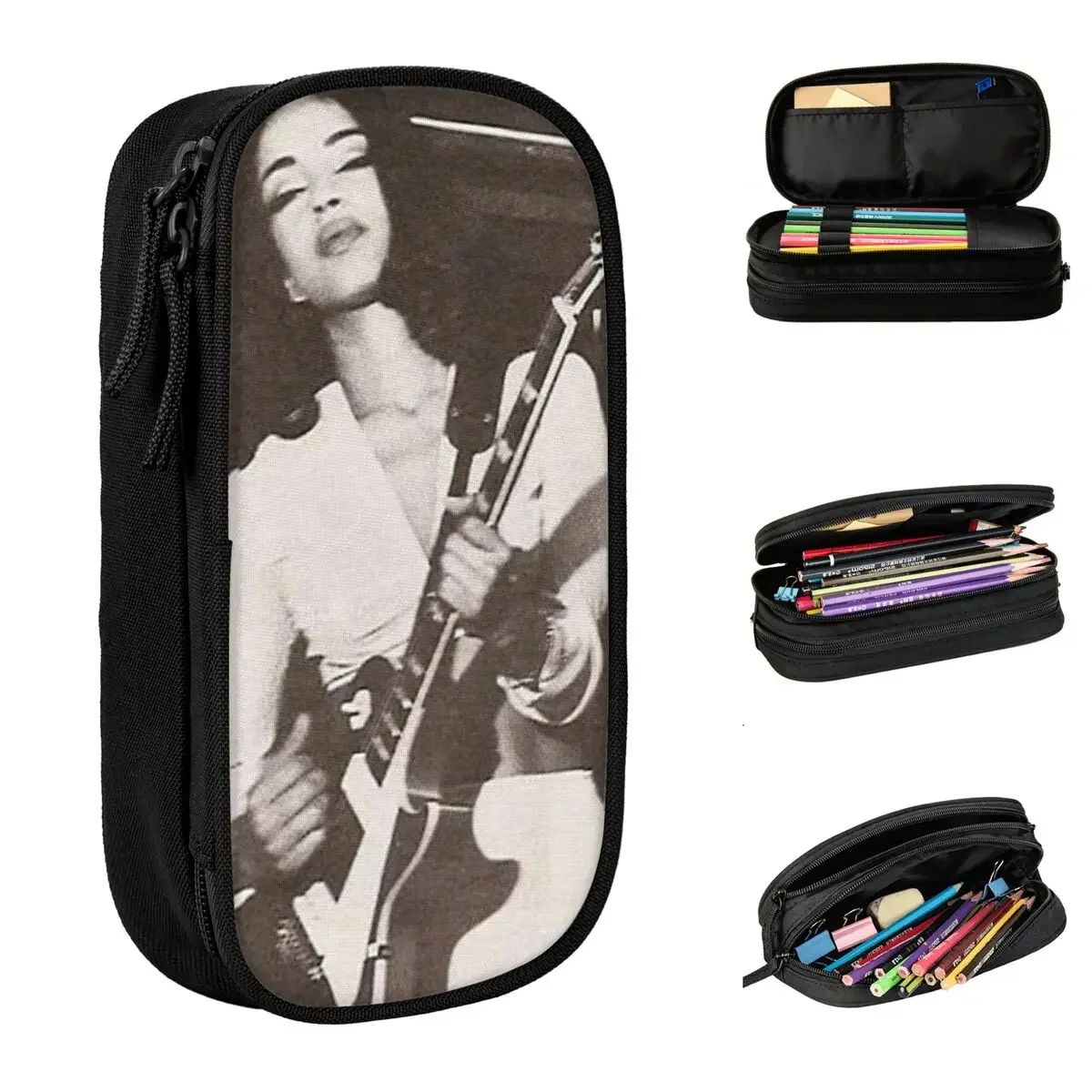 

Saded Adu Pencil Case Fun Pen Bag Student Large Storage Office Gift Pencilcases