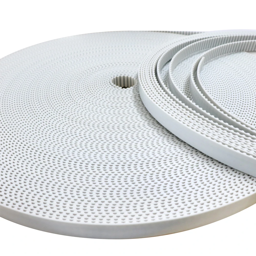 High Quality 50Meters T5 PU open belt T5 timing belt T5 20MM white Polyurethane with steel core belt width 20mm