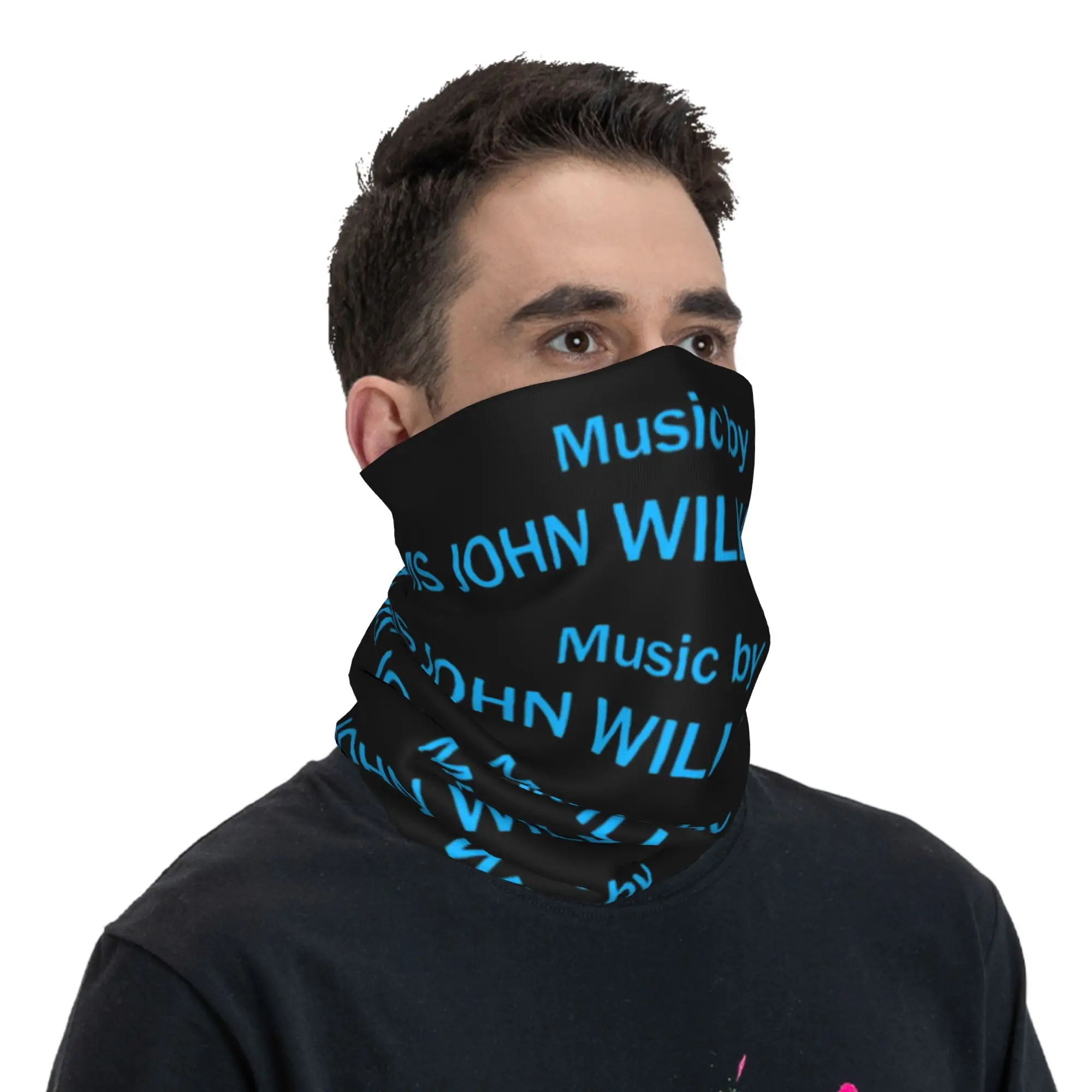 Music by John Williams Bandana Neck Cover Printed Magic Scarf Multi-use Headwear Hiking Fishing Unisex Adult Winter