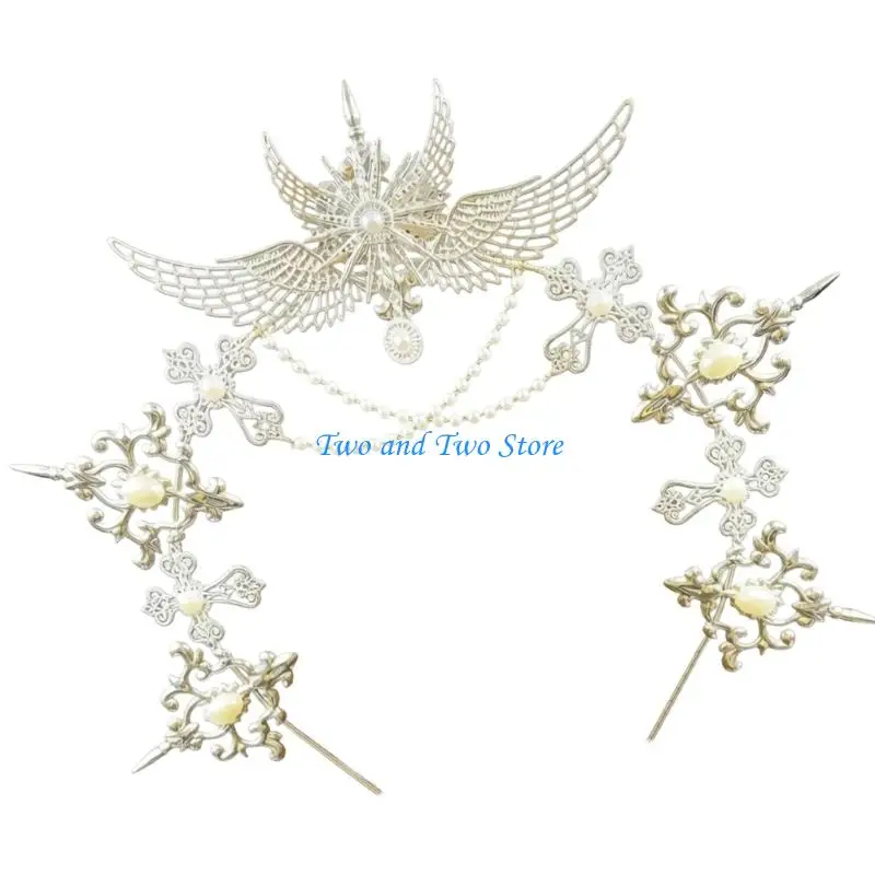HX6F Romance Sun God Hairband for Women Cosplay Event Music Festival Gathering