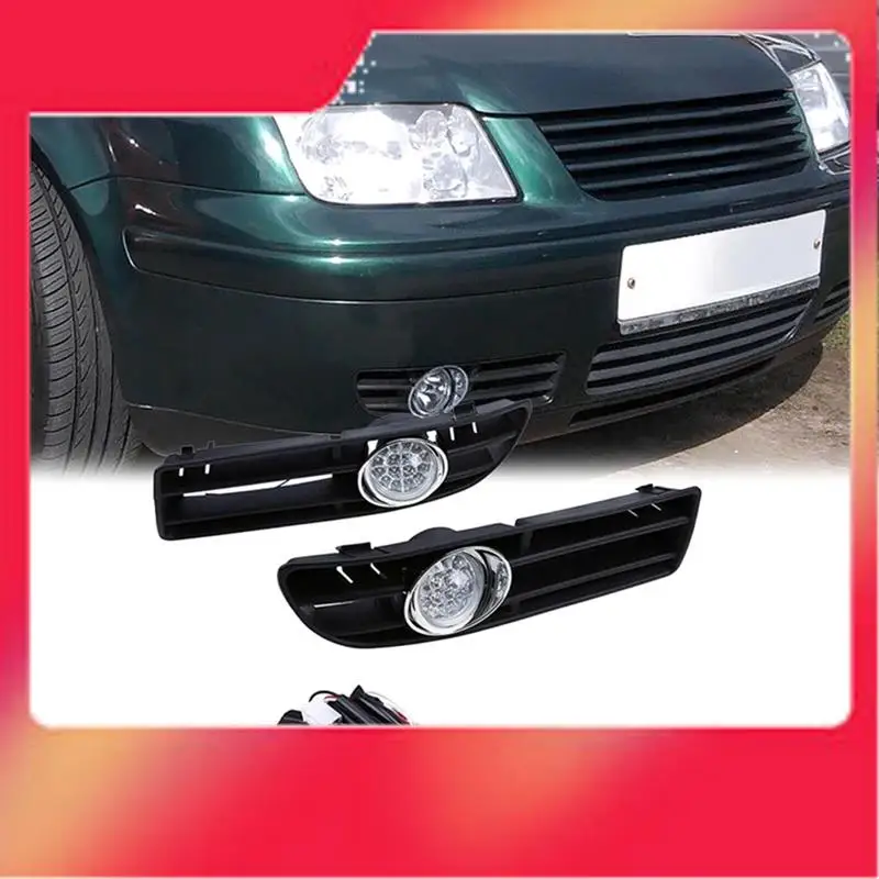1-ペア-led-フォグランプフロントグリルフロントバンパーグリルフォグランプアクセサリー部品コンポーネント-vw-ボラジェッタ-mk4-1999-2007-m54k