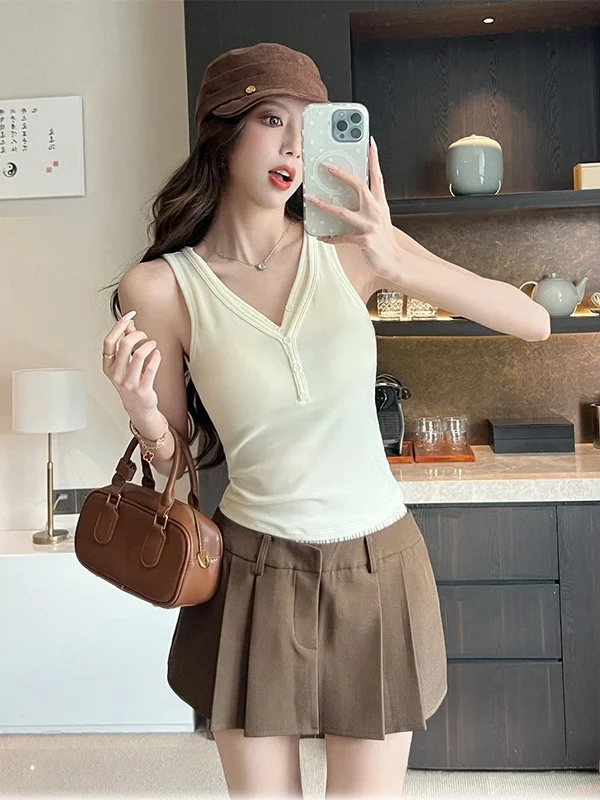 Damska kamizelka z aksamitu imitującego dwuczęściowy komplet, bielizna z wkładkami w biuście, piękny biustonosz, bazowa warstwa, wyszczuplający top...