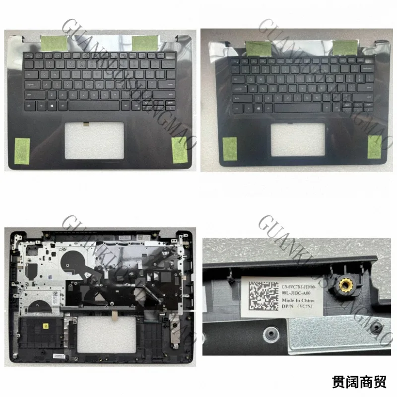 HJY...is suitable for Dell Vostro14 3400 V3401 V3405 laptop keyboard palm rest upper case CN-0VC7NJ black