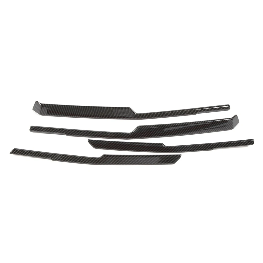 Car Front Grilles Trim Decoration Cover Frame Stickers for Chevrolet Camaro 2017-2022 Accessories ,ABS Carbon