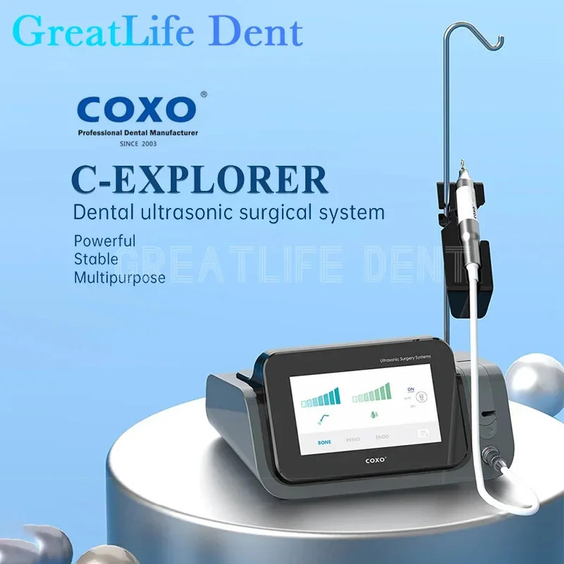 

Стоматологическая ультразвуковая хирургическая система GreatLife Dent COXO C-Explorer, пьезоэлектрический костный резак, стоматологическая ультразвуковая хирургическая система