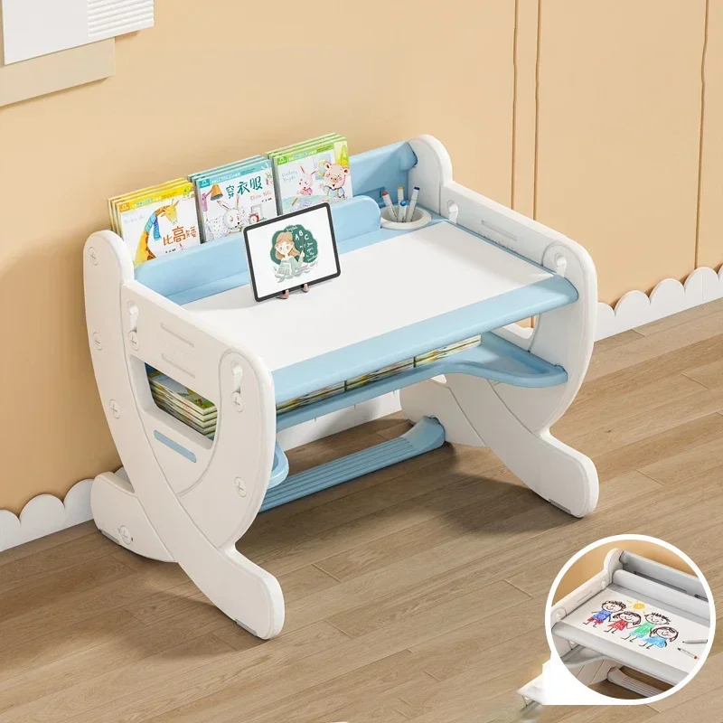 -For  Desk Set Student Elementary School Kids Room Furniture Child Classroom Table Childrens Studio Children Chair Baby Tables& view 3