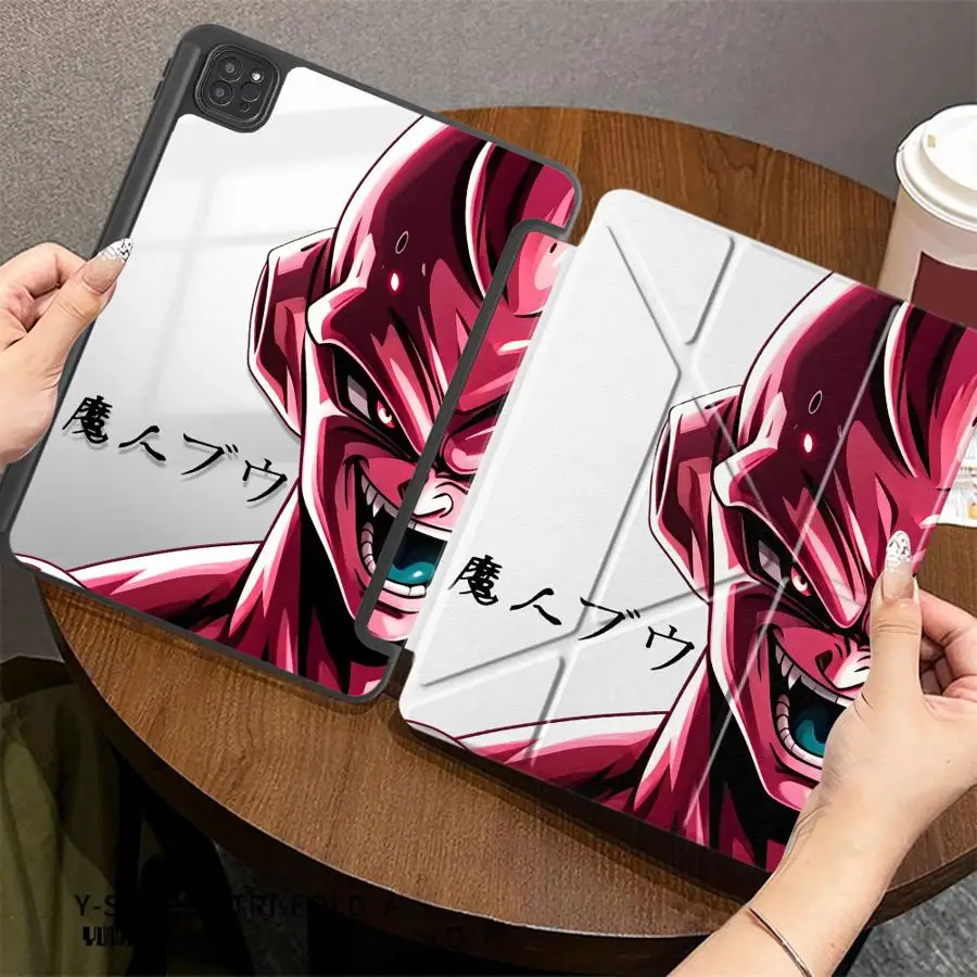 D-Dragon Balls Comics Case for Apple iPad Pro M4 13 2025 2026 9th 11th 12th Mini 7 6 5 10th Gen Air 8 M2 M3 3 With Pencil Holder