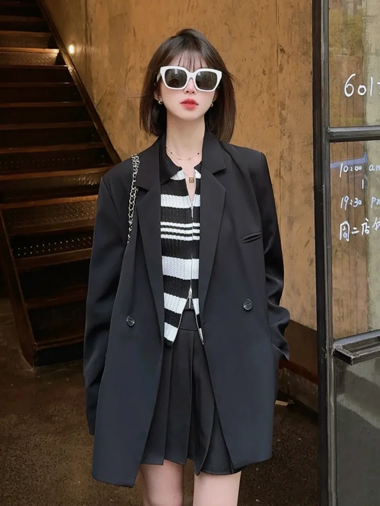 Żakiet do dojazdów do pracy Płaszcz damski Płaszcze damskie Oszałamiający gwiazda Diagonalny zdobiony ćwiekami Napping Trójwymiarowy marszczony Gotowy na lato Chłodny