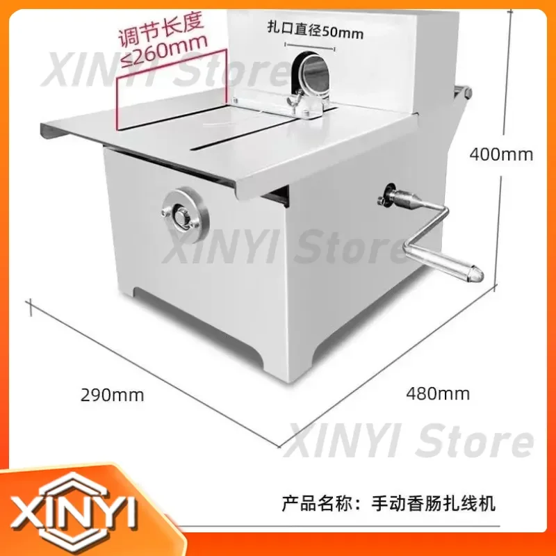 for Manual Sausage Binding Wire Machine Sausage Tying Tool for Home Commercial Meat Processing Equipment Stainless Steel