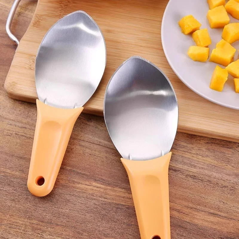 

Multi Functional Peeler Mango Peeling Cutting Knife Mango Peeling Separator Mango Scoop Avocado Peeler Fruit Kitchen Tool