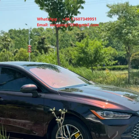 Moben Top Quality Color Changing Nano Coated TPU Material Unique Color Black Red Anti-Scratch Self-Healing Car Wrap Film Ppf