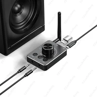 Perilla de Control de volumen USB, altavoz Multimedia para ordenador, controlador de volumen, soporte de una tecla, silencioso, Compatible con Bluetooth