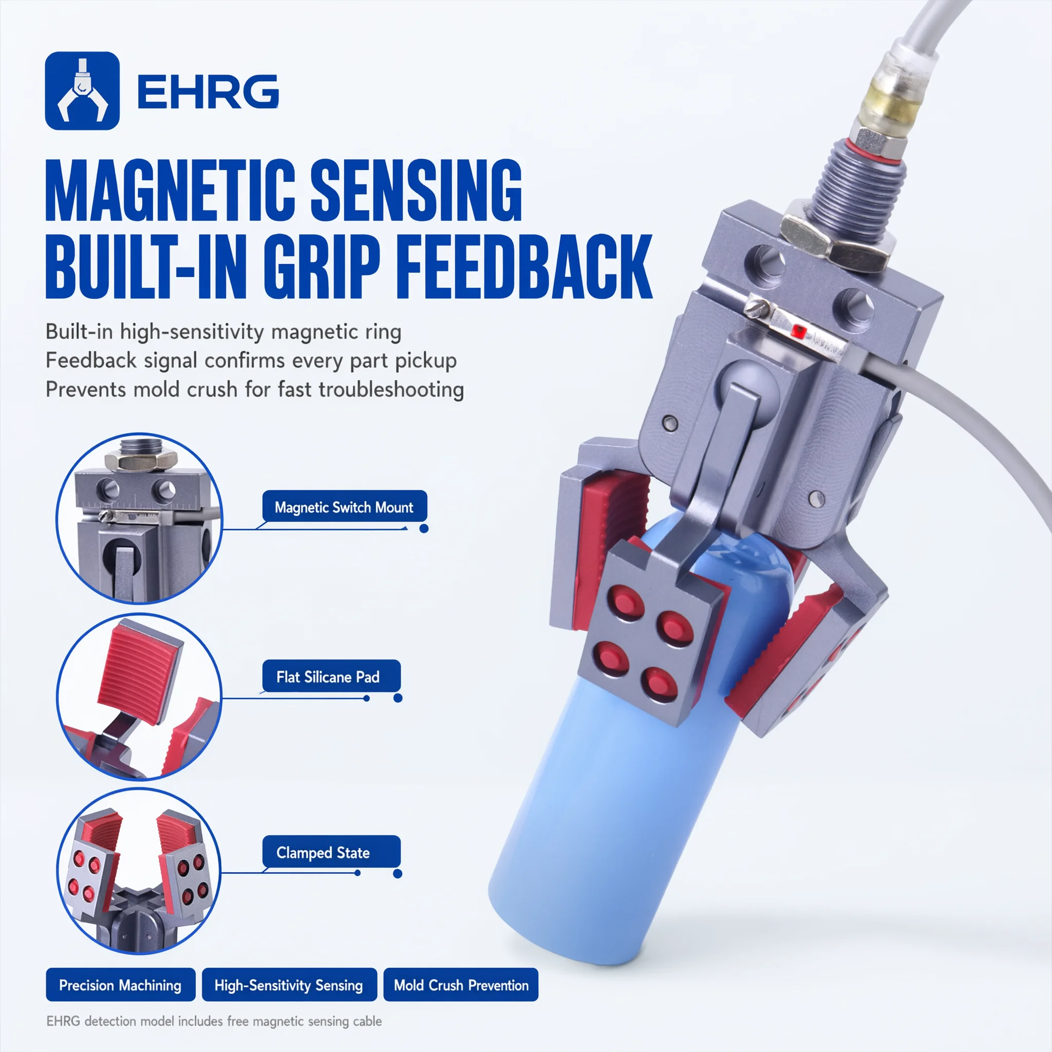 ERG4 EHRG4 ملقط صغير رباعي الف - مراجعة Robot Gripper وسعره