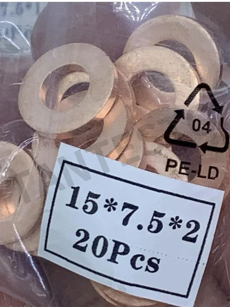 360PCS Diesel Common Rail Injector Nozzle Adjusting Copper Washer Seal Ring Gaskets Pad Kit