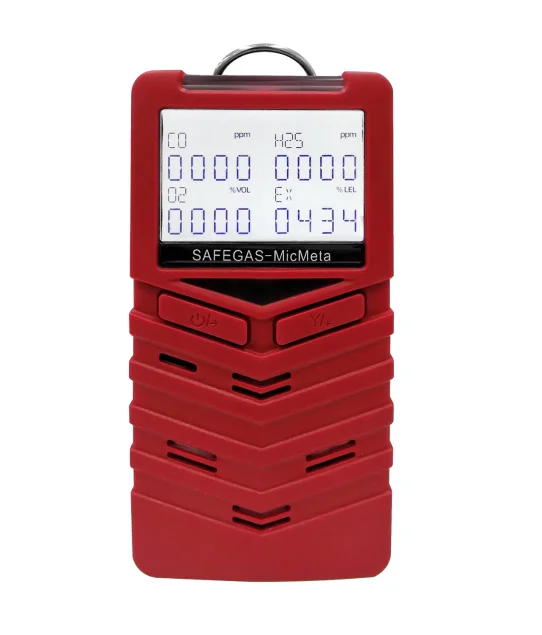 

Safega s Portable Multi ga s Detector Light Weight IECEX certificated IP66/IP68 drop resistant Diffusion Suction With Back Clip