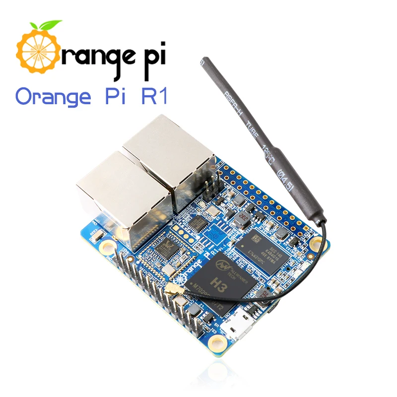 Laranja pi r1 512mb h3 open source único computador de placa com antena wi-fi, executar android 4.4, ubuntu, debian os