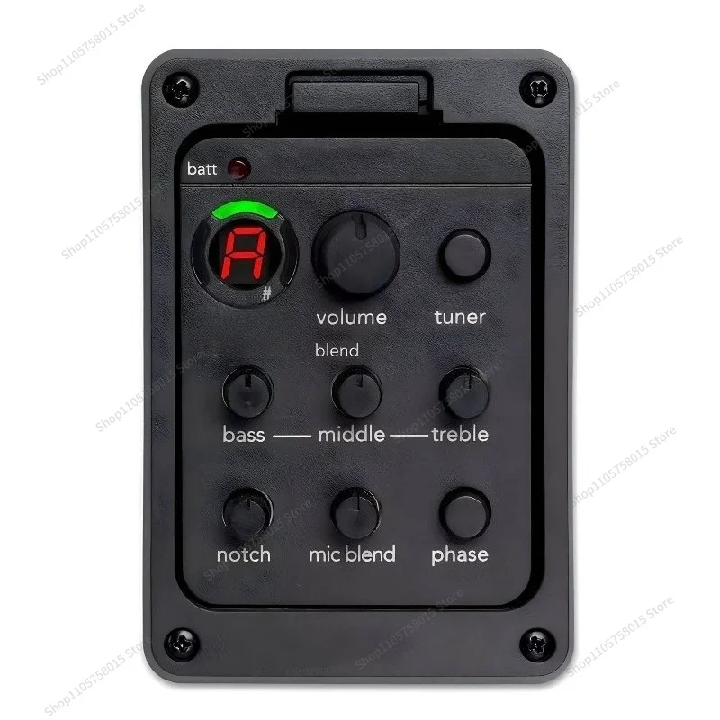 For 301 Acoustic Guitar Pickup Electric Box Equalizer