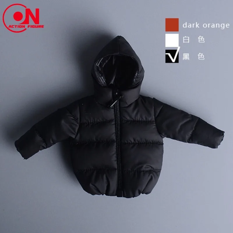 ATStory Maßstab 1/12 Männlich Reißverschluss Mit Kapuze Daunenjacke Mantel Kleidung Modell Fit 6'' Asi 3,0 Notaman Soldat Action Figur Körper Puppen