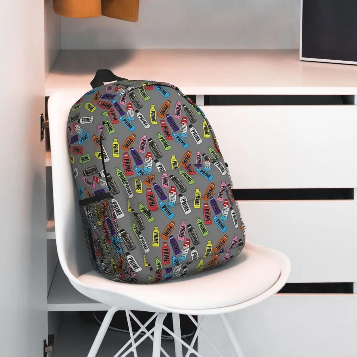 Prime-mochilas de hidratación para niños y niñas, mochila escolar de dibujos animados para estudiantes, mochila para portátil, bolso de hombro de gran capacidad